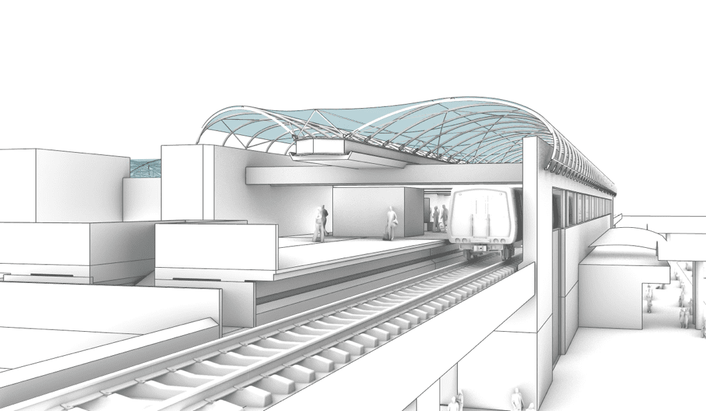MARTA Airport Station Canopy